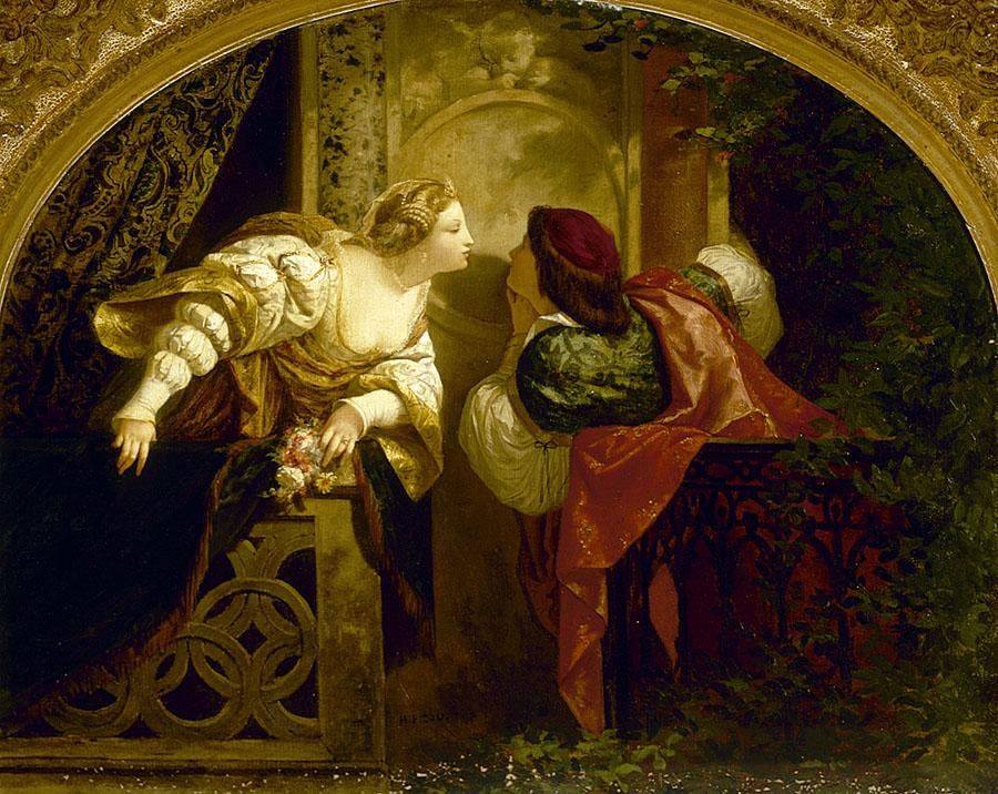 Henri-Pierre Picou, Romeo and Juliet, 1870 ca