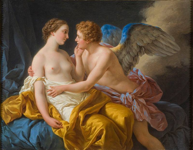 Louis Jean Francois Lagrenée, Amor and Psyche, c. 1800