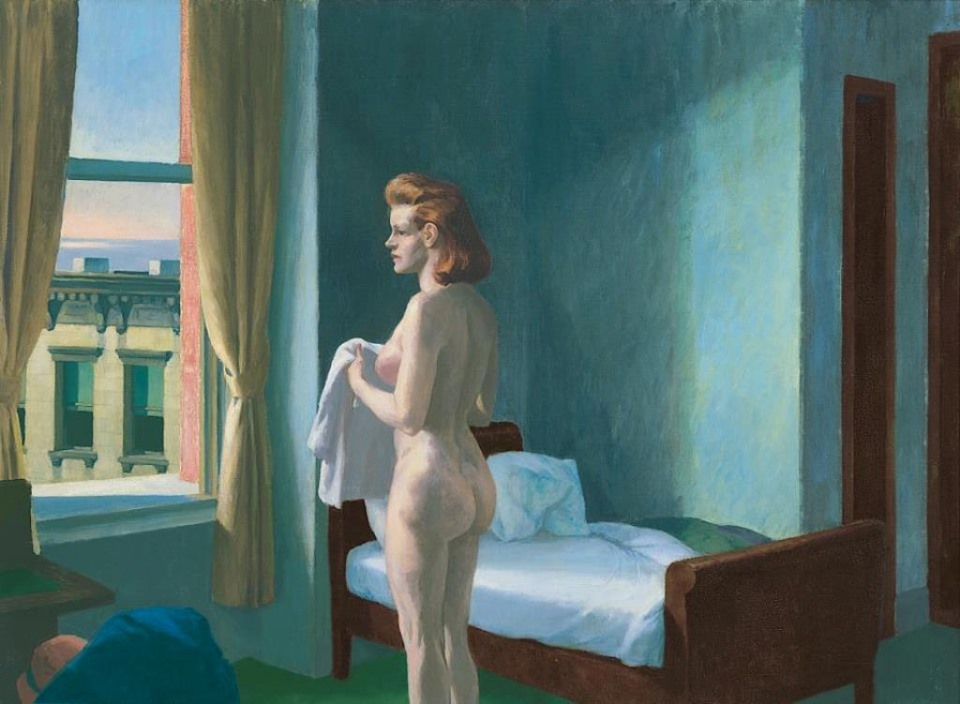 Edward Hopper, Morning in a city, 1944