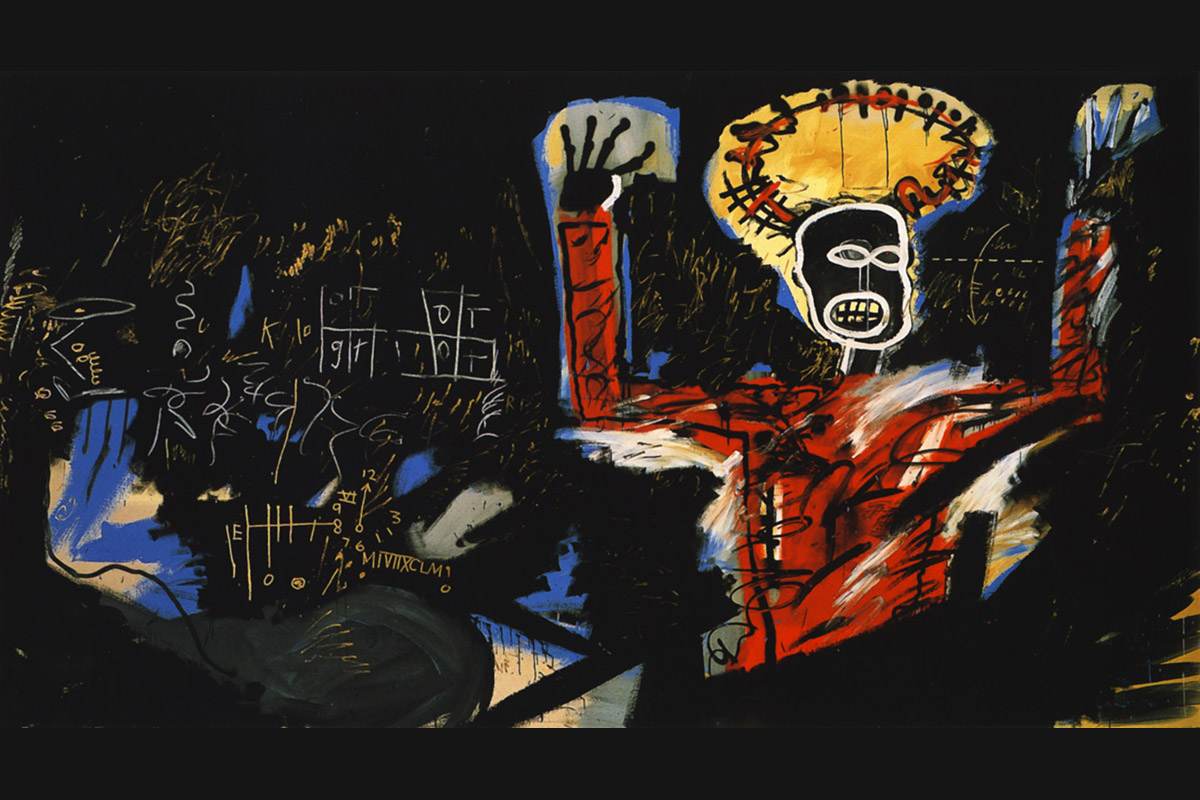 Jean Michel Basquiat Profit I. 1982