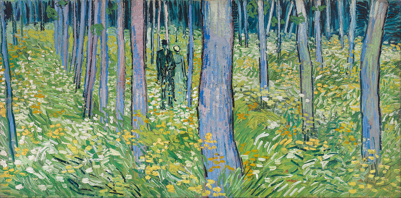 Vincent Van Gogh Undergrowth With Two Figures Google Art Project