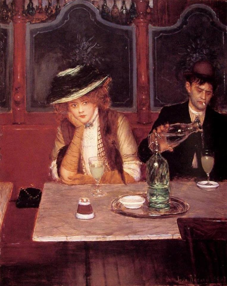 J. Beraud, The drinkers, 1908