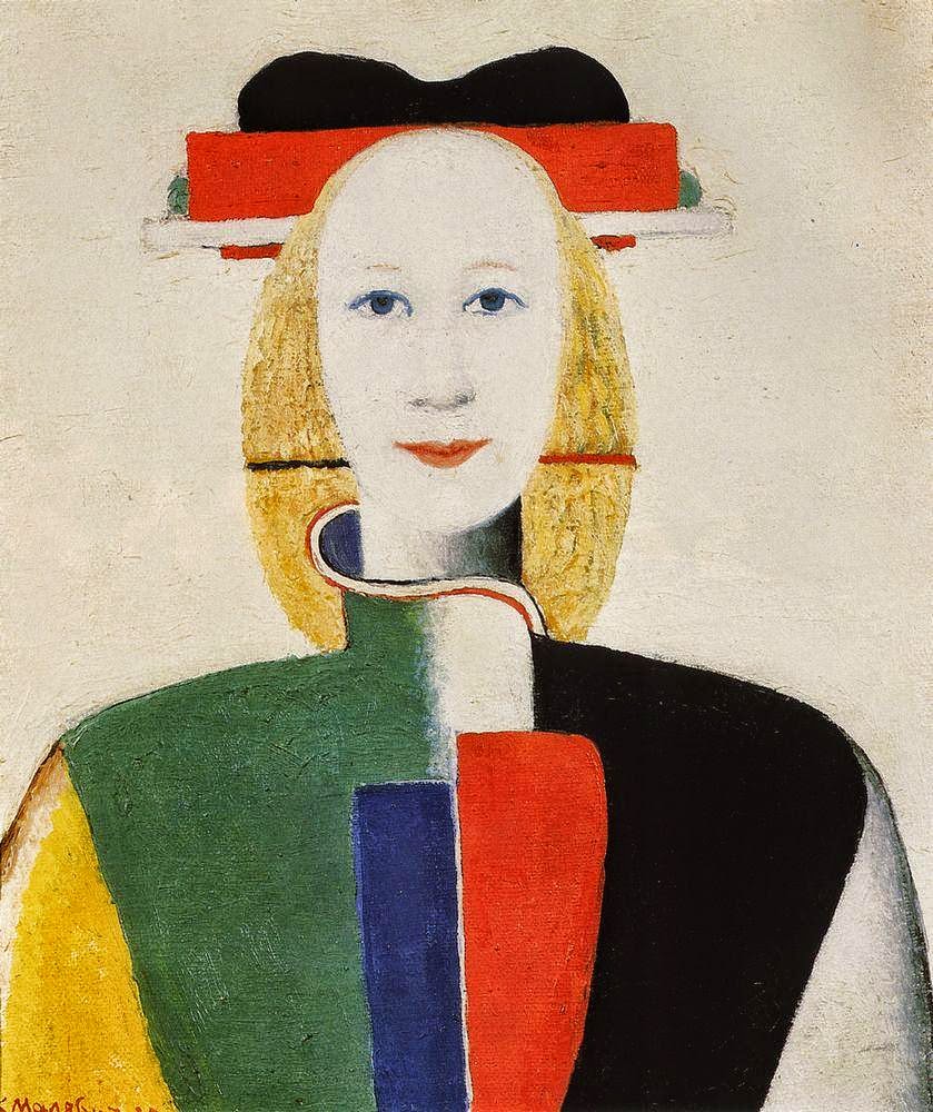 Kazimir Malevich Girl With A Comb In Her Hair Us