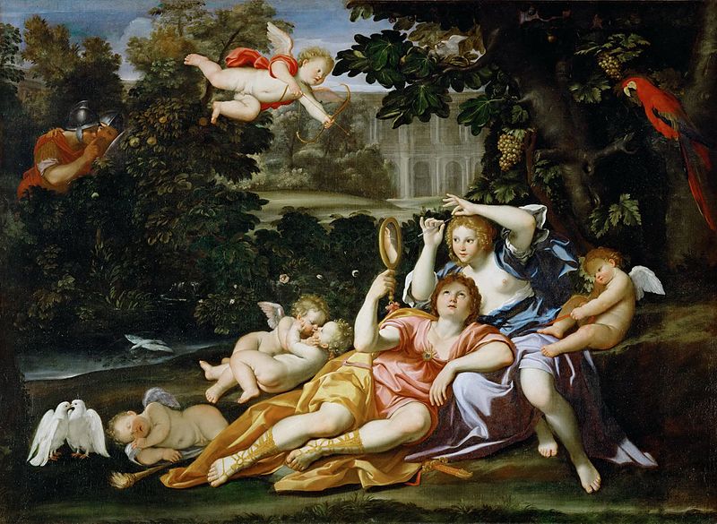 Domenichino, Rinaldo and Armida, c. 1620