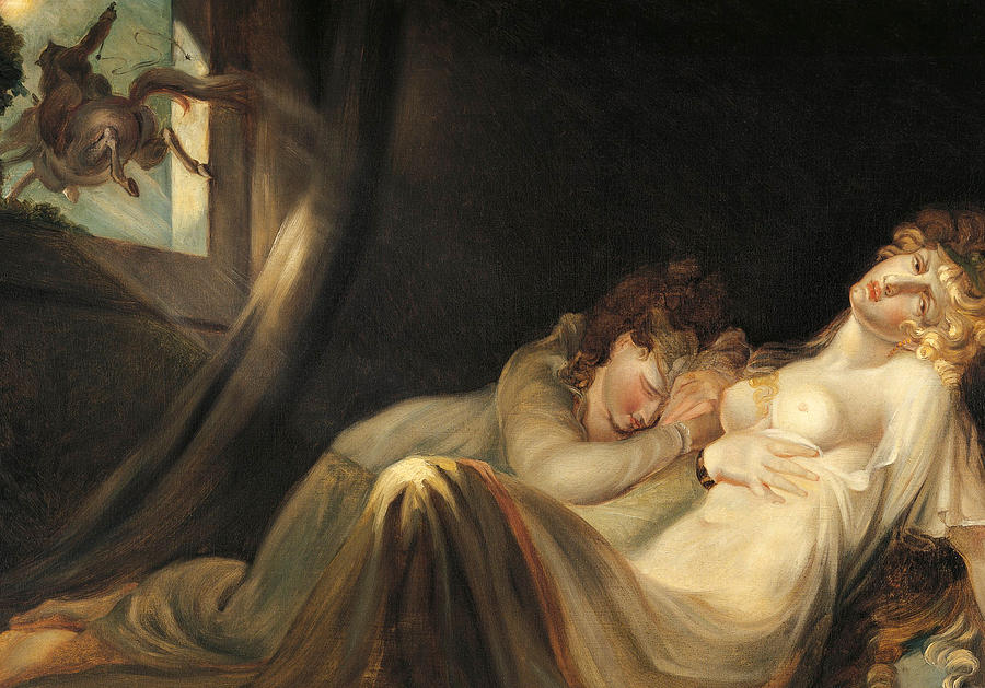 An Incubus Leaving Two Sleeping Girls Henry Fuseli