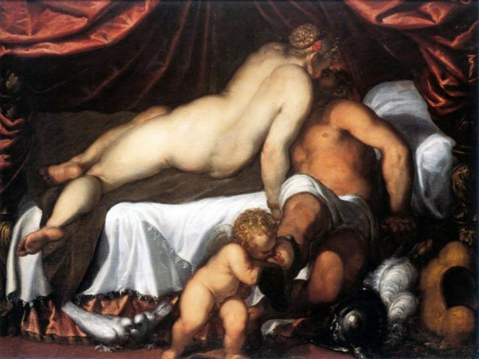 Jacopo Palma il Giovane, Venus and Mars, c. 1590