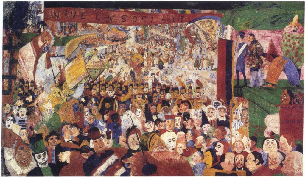 Christ’s Entry Into Brussels In 1889 ENSOR US