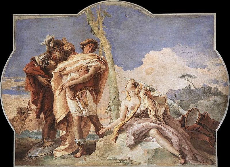 Giovanni Battista Tiepolo Rinaldo Abandoning Armida Usat