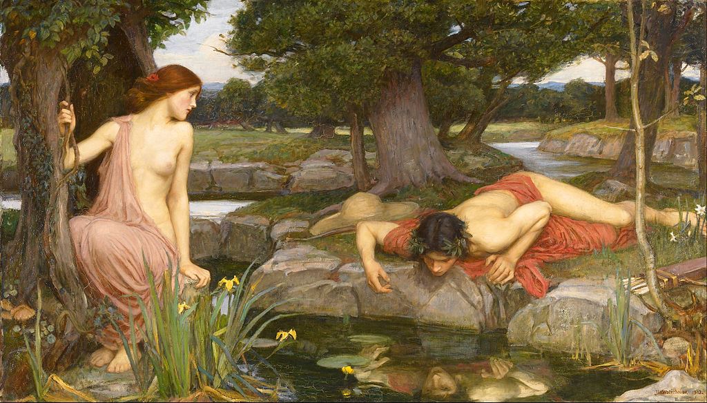 John William Waterhouse Echo And Narcissus Gusa