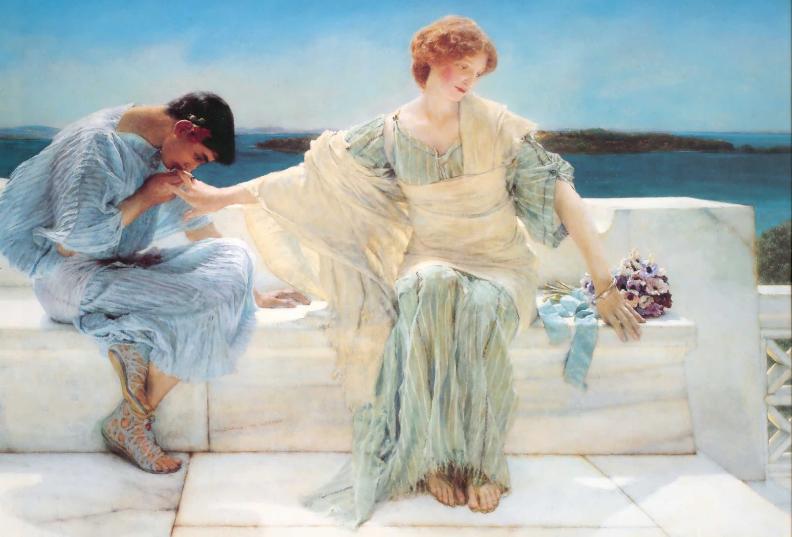 Ask Me No More 1906, Sir Alma Tadema