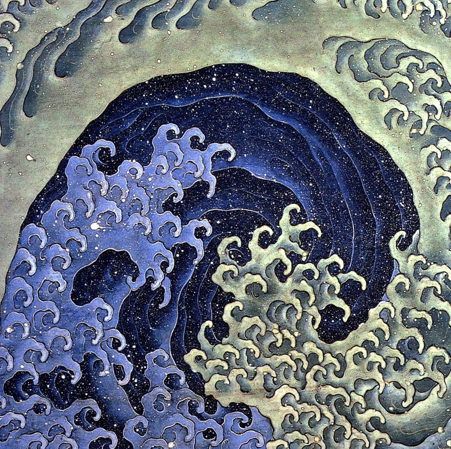Feminine Wave Katsushika Hokusai