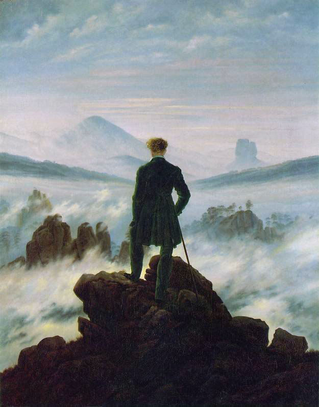 Caspar David Friedrich Wanderer Above The Sea Of Fog Usa