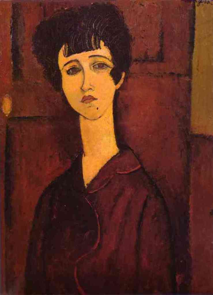 Amedeo Modigliani Portrait Of A Girl (Victoria) Usato
