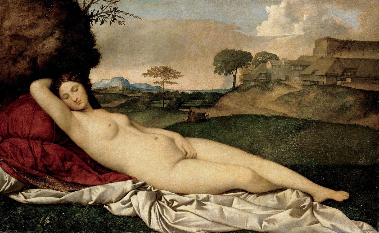 Giorgione Sleeping Venus Usa