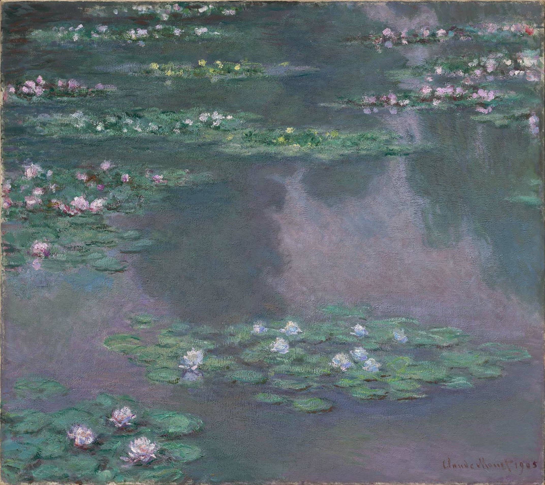 Claude Monet Nymphéas (1905)