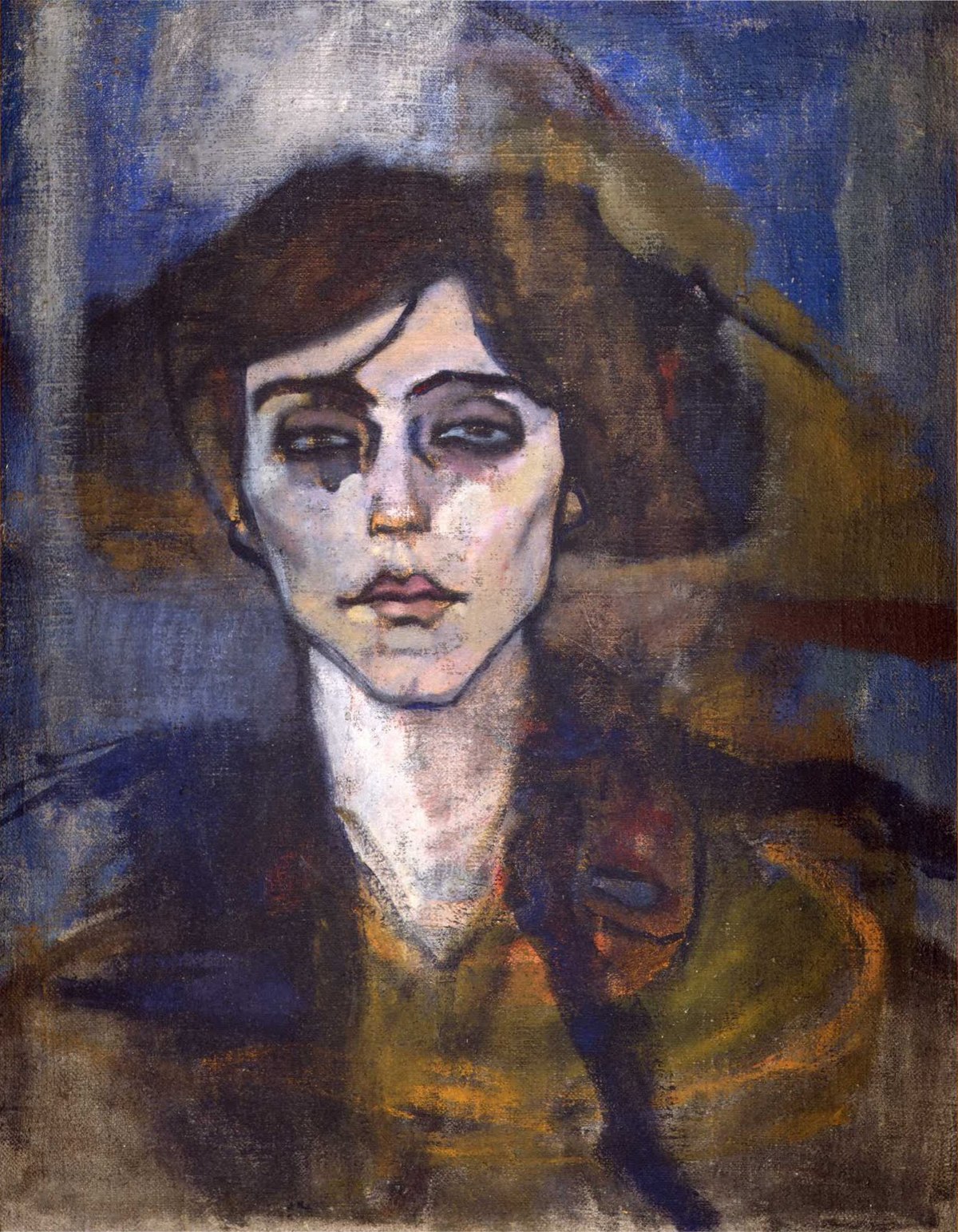 1200px Amedeo Modigliani, 1907, Portrait Of Maude Abrantes, Oil On Canvas, 81 X 54 Cm, Reuben And Edith Hecht Museum, Haifa