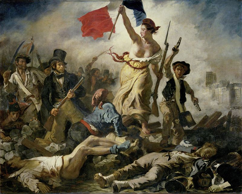 Eugène Delacroix Le 28 Juillet. La Liberté Guidant Le Peuple Usa