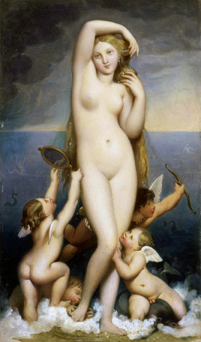 Jean Auguste Dominique Ingres Venus Anadyomene 1848