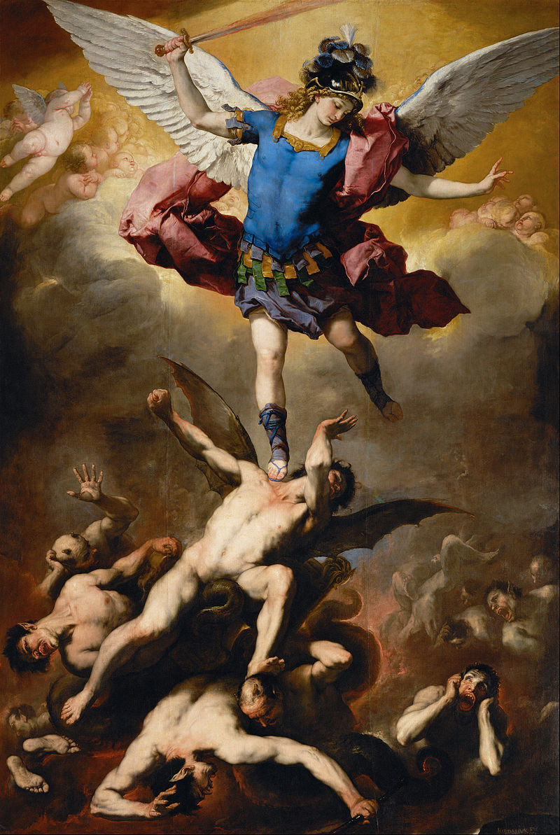 Luca Giordano The Fall Of The Rebel Angels Google Art Project