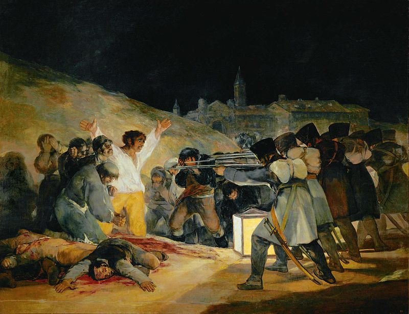 Goya El Tres De Mayo De 1808 En Madrid Usa
