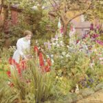 Beatrice Emma Parsons, View Of A Garden, West London, 1900