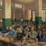 Ethel Leontine Gabain (1883-1950), Women Workers In The Canteen