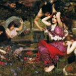 John William Waterhouse, Flora And The Zephyrs, 1898