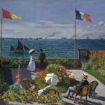 Claude Monet, Jardin a Sainte-Adresse, 1867