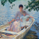 Edmund Charles Tarbell, Mother And Child In A Boat