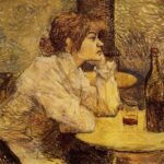 Henri De Toulouse Lautrec, Hangover Also Known As The Drinker