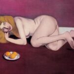 Felix Vallotton, Nude Blond Woman With Tangerines
