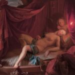 Sleeping Venus And Cupid By Godefridus Schalcken